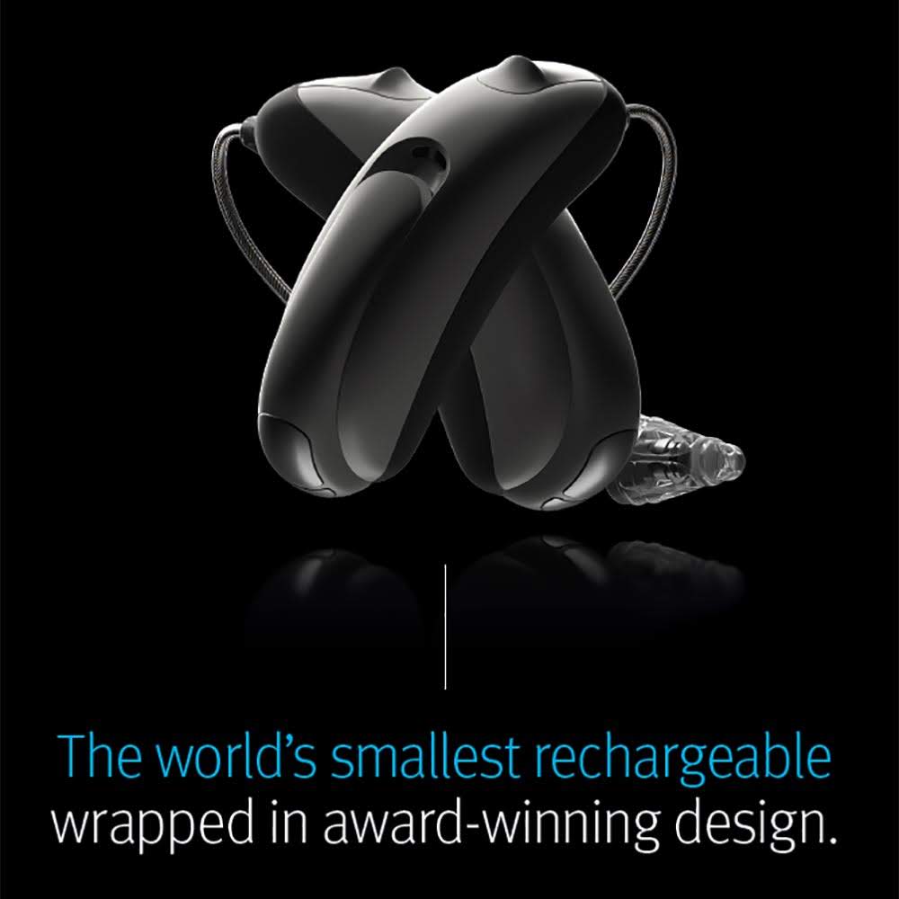 World smallest rechargeable hearing aid